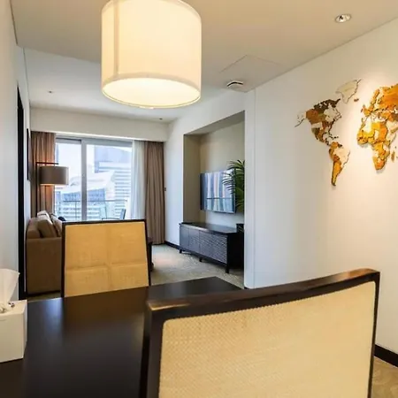 One Bedroom Apartment In Jw Marriott Hotel Dubai Marina Exterior foto