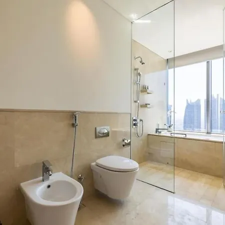 One Bedroom Apartment In Jw Marriott Hotel Dubai Marina Exterior foto