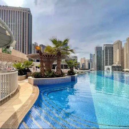 One Bedroom Apartment In Jw Marriott Hotel Dubai Marina Exterior foto